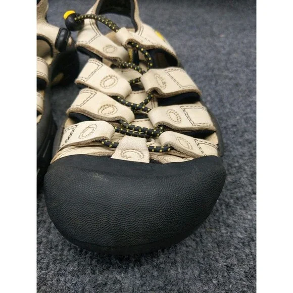 Keen Sandals Size 6 Washable Comfort Hiking Shoes Waterproof Tan/ Black - Picture 2 of 16
